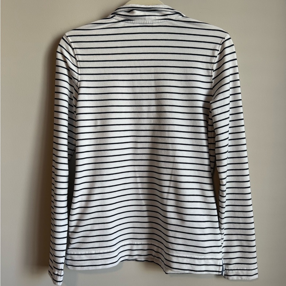 Southern Tide Women's Heather Tara Quarter Zip in Heather Navy - Size XS - Picture 15 of 15